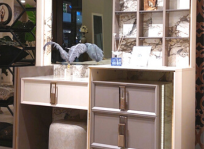 Design Dressing table Luxury Bedroom Furnishings with Mirror Modern Furniture
