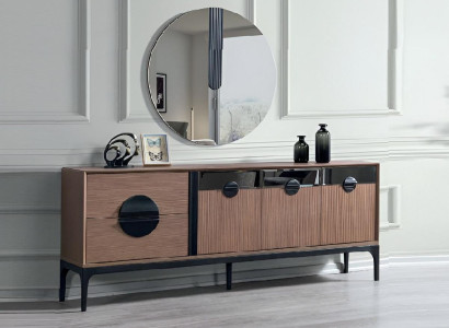 Modern Sideboard with Mirror Dining room Furniture Luxury Complete new