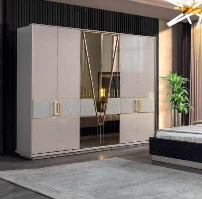 Bedroom Wardrobe Modern Furniture luxury new Furnishings Design