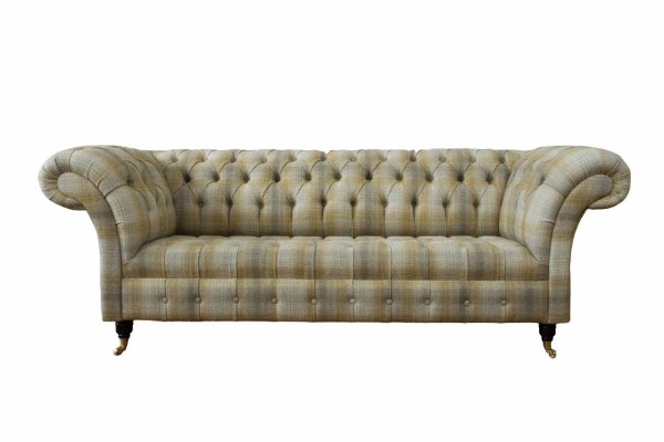 Designer Chesterfield Sofa set Sofa Couch Upholstery Set in 3+3 Seater
