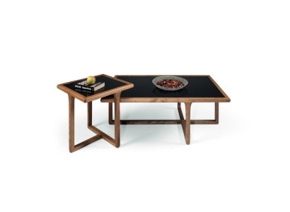 Modern Luxury Coffee table Double Round 2x stainless steel Coffee table Furniture Round Tables