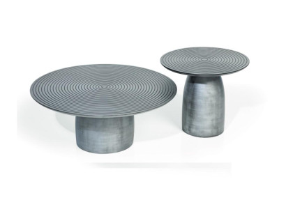 Coffee table stainless steel Design Furniture in Living room Luxury Modern style 2x