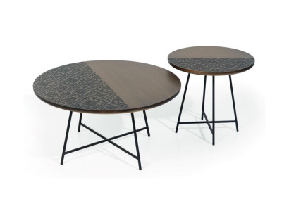 Coffee table Modern Side table Designer Living room table Brown Table