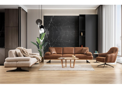 Sofa set set sofa four-seater modern three-seater couch living room armchair new