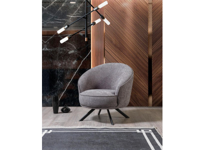 Living room Modern Gray Armchair Design Luxury Furniture Upholstered furniture new