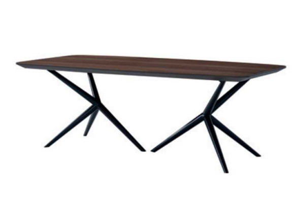 Dining table Brown Dining room Tables Modern Luxury Table Elegant design