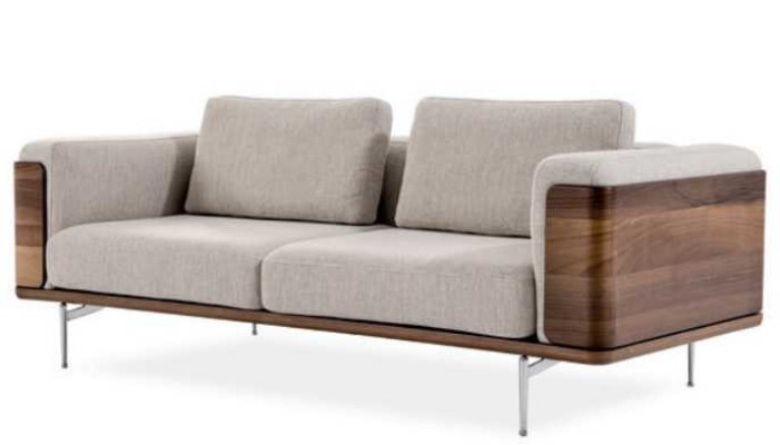 Living room set luxury modern design 2x sofas with armchair sofa set