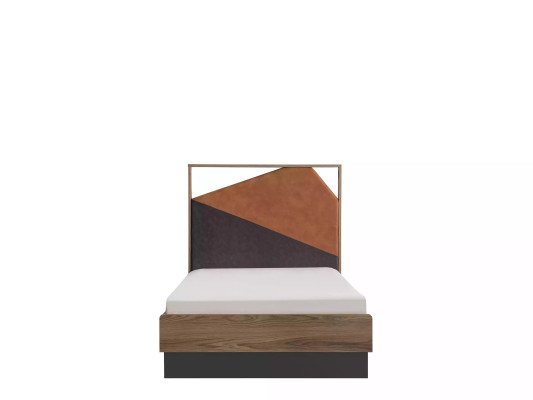 Childrens bed Bed 100 cm Bed frame e Childrens room Wood bed frame Gray