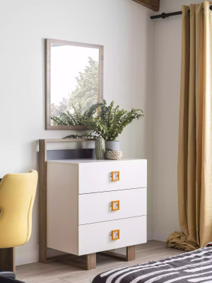 Childrens room Suite Childrens bed Children's furniture Bed Wood Gray Set 6 pieces