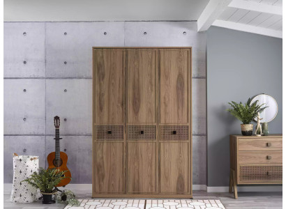 Wardrobe Wardrobe Wooden Cabinet Bedroom Furniture Wood Brown new