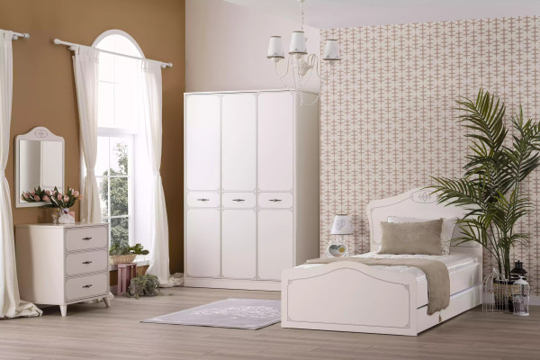 Sideboard Chest of drawers Wardrobe Wood Chests of drawers Bedroom Design White Luxury