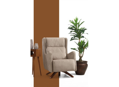 Single Seater Armchair Living room Designer Furniture Modern Upholstered Armchair