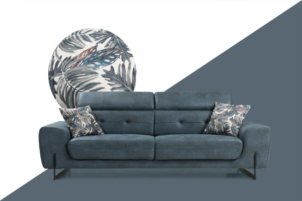 Three-seater sofa couch designer furniture living room modern seating furniture new