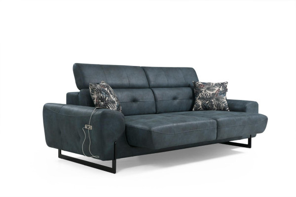 Three-seater sofa couch designer furniture living room modern seating furniture new