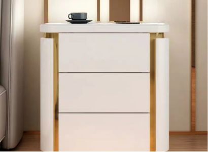 Design Night Table .Console Metal Gloss Tables Consoles Sleep Room