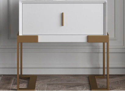 Bedside table. Nightstand side cabinet Chest of drawers nightstand