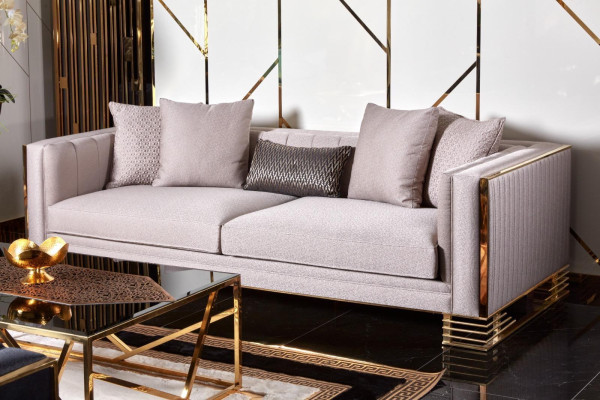 Sofa set Sofa Armchair 3+3+1Seater Coffee table Side table Set 5 pieces