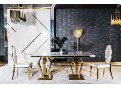 Luxury Tables Dining room Table Dining room Modern stainless steel Immediately White