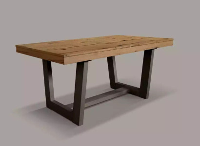 Dining table wooden table extendable dining table 160/240 x 90 x 78 cm modern style