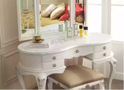 Dressing table with Mirror Complete Set Bedroom new 2-piece. Console
