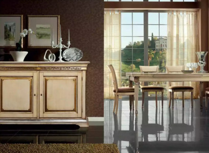 exclusive s 6-piece dining room set with sideboard and 4 chairs