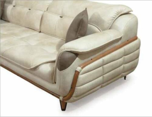 Design Corner sofa L-shape Couch Upholstery Luxury Living room Soft Style