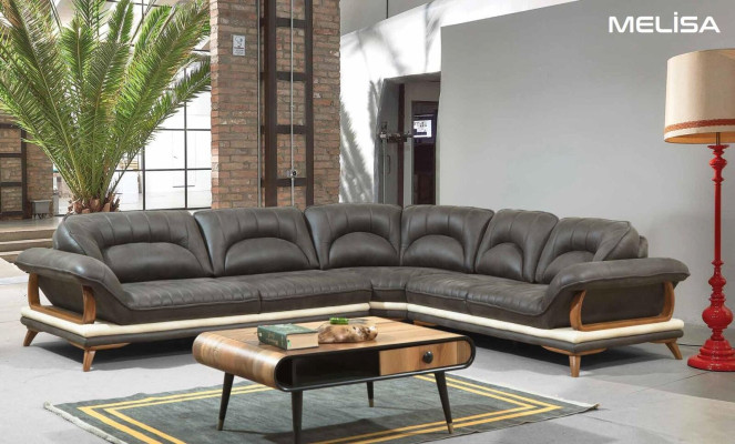 Living room Textile L-shape Sofas Couches new Sofas Corner Corner sofa Couch