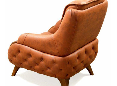 Armchair Seat Modern Design Living room Upholstery Single Seater Relax Style