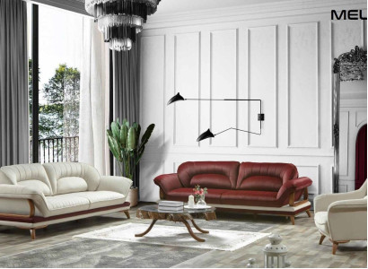 Luxury Suite Set Sofa set 3+3+1 Seater Sofa Armchair 3pcs. sets