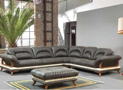 Corner sofa L-shape Sofa Couch Upholstery Sofas Living landscape Fabric sofa