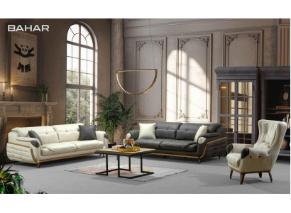 Sofa set 3+3+1 Seater Group Sofa Armchair Sofas Classic s Set