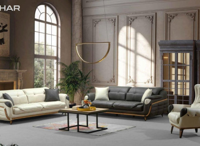 Sofa set 3+3+1 Seater Group Sofa Armchair Sofas Classic s Set