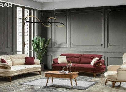 Group Sofa set 3+3+1 Seater Luxury Sofa Armchair Sofas Fabric Set