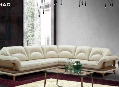 Design Fabric Corner sofa L-shape Sofa Design Upholstery Classic Corner suite