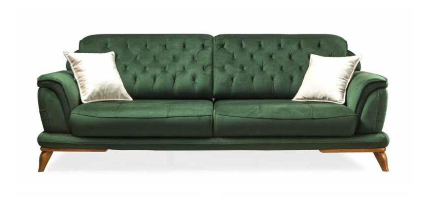 Sofa 3 Seater Classic Couches Luxury Furniture Sofas Fabric Couch