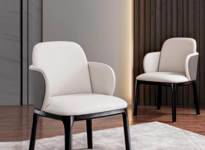 Dining chairs Living room luxurious stylish Chair with wooden legs new