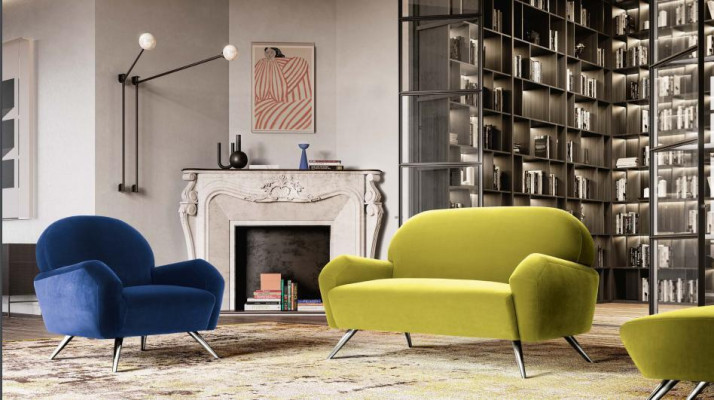 Design Sofa Modern Couches Set Office Furnishings Sofa set 2+1 Italy Furniture