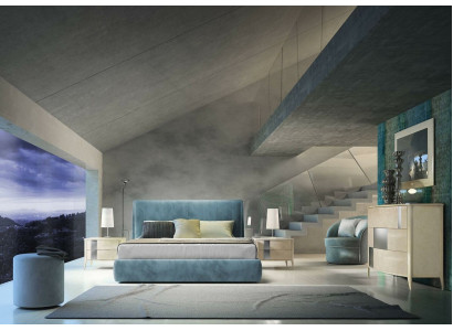 Designer Bed Upholstery Design Luxury Double Hotel Beds Sleep Room