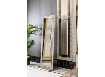 Standing Mirror Beige Bedroom Mirror Elegant Designer Furniture Modern new