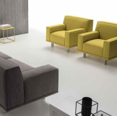 Sofa set 3+1 Seater Textile Relax Set Design Sofas Upholstery Couches alfitalia