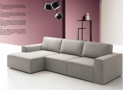 Italian Corner sofa Sofa Couch Sofas Couches Suite Furniture Fabric alfitalia
