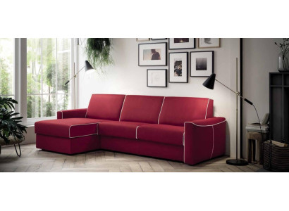 Corner sofa Modern Design Sofa Focus Fabric L-shape Couch Living landscape Italy Furniture
