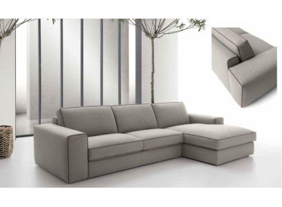Fabric L-shape Couch Living landscape Corner sofa Modern Design Sofa Focus alfitalia