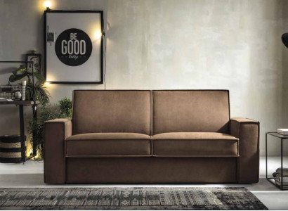 Sofa bed Sofa 2 Seater Two-seater Textile sofa Living room Italian Furniture new