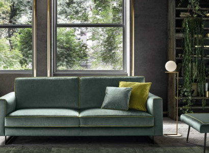 Italian Sofa Design Luxury Upholstery Couch Modern Sofa 3 Seater alfitalia new