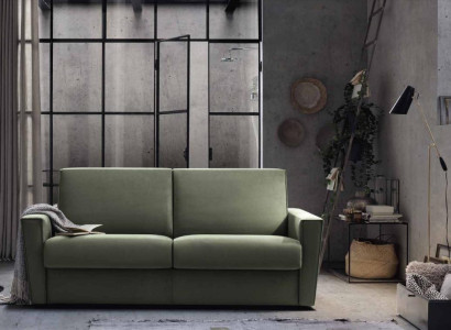 Furniture Living room Design Green Textile Alfitalia Modern Design Luxury Sofa 2 Seater