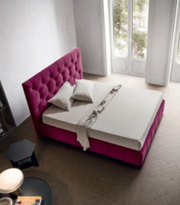 Double Beds Beige 200x200 Bedroom Textile Hotel Bed Upholstery Design Luxury