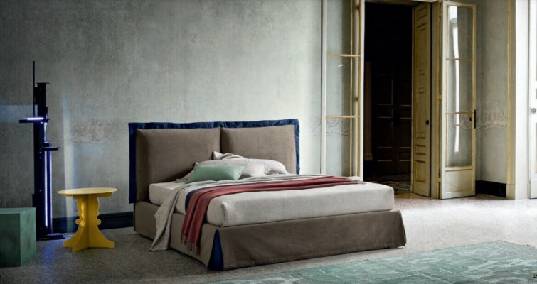 Italy Modern Beds Luxury Sleep Room new Bed Design Luxury Double Hotel