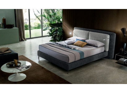 Double Hotel Beds Bedroom Textile Bed Upholstery Design Luxury Wood Italy