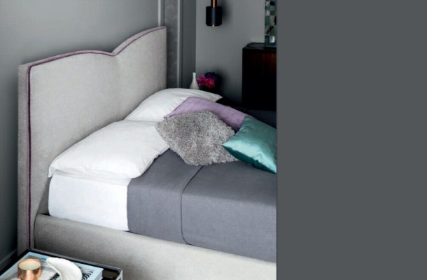 Double bed 200x200cm Designer Bed Double Beds new Modern Hotel Leather Fabric